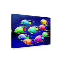 Marka Güzel Sanatlar 'Renkli Balıklar 2' Ata Alişahi'den Tuval Sanatı
