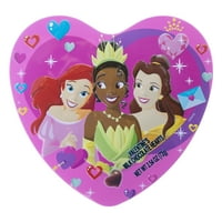Sütlü Çikolata Kalpli Disney Prenses Kalp Tenekesi, 2. oz