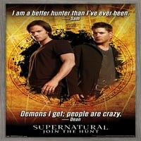 Supernatural- Tırnak Duvar Posteri, 14.725 22.375