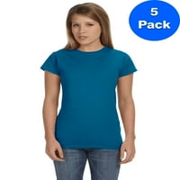 Kadınlar 4. oz. SoftStyle Genç Fit Tişört Paketi