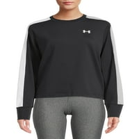 Under Armour Kadın Rakibi Terry Colorblock Bisiklet Yaka Sweatshirt