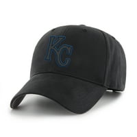 Kansas City Royals Siyah Kitle Temel Ayarlanabilir Kap Şapka Fan Favori tarafından