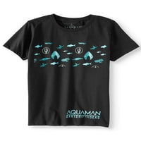 Çizgi roman Aquaman Denizlerin Kurtarıcısı kısa kollu tişört