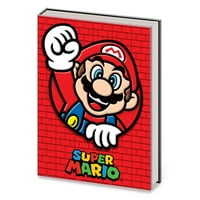 Süper Mario - Tuğlalar - PVC Süslemeli Premium Günlük