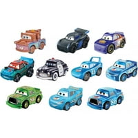 Disney Pixar Arabalar Mini Yarışçılar 10'lu Paket, 2