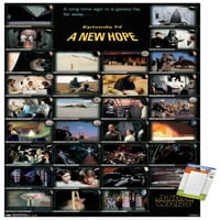 Yıldız Savaşları: Yeni Bir Umut - Çerçeveler 40 24 Afiş