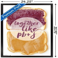 PB Ve J Duvar Posteri Gibi Birlikte, 22.375 34