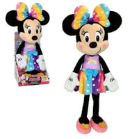 Disney Junior Minnie Mouse Gökkuşağı Peluş, Resmi Lisanslı Çocuk Oyuncakları, Hediyeler ve Hediyeler