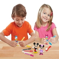 Cra-Z-art Disney Mickey Mouse Erkek veya Kız Aktivite Setini Renklendirin, Fırçalayın ve Yeniden Renklendirin