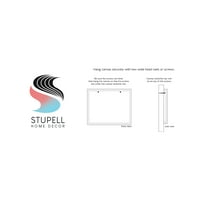 Stupell Industries Çiçek Şemsiyeli Pembe Flamingolar Plaj Dalgaları Küresel Resim Galerisi-Sarılı Tuval Baskı Duvar