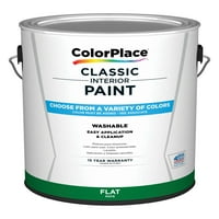 ColorPlace Classic Interior Wall & Trim Boya, Açık Sonbahar Kahverengi, Düz, Galon