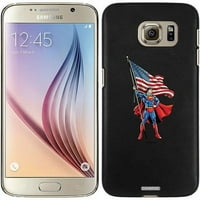 Samsung Galaxy S Geçmeli Kasada Bayrak Tasarımlı Süpermen Pozu