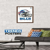 Buffalo Bills - Damla Kask Duvar Posteri, 14.725 22.375