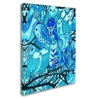Cherie Roe Dirksen'den Marka Güzel Sanatlar 'Mavi Kuş Montajı' Tuval Sanatı