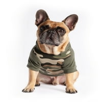 Coco + Rebel Camo Moda Köpek Kapüşonlu Sweatshirt