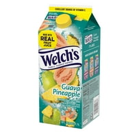 Welch'in Guava Ananas Meyve Suyu içeceği, fl oz karton