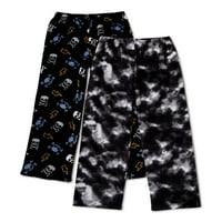 Wonder Nation Erkek Çocuk Pijama Pantolonu, 2'li Paket, 4 Beden & Husky