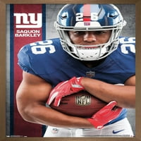 New York Giants-Saquon Barkley Duvar Posteri, 14.725 22.375