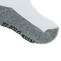 S. Polo Assn. Erkek Çocuk Ayak Bileği Çorapları, 10'lu Paket, Beden S-L