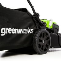 Greenworks 21 40V Fırçasız Kendinden Tahrikli Çim Biçme Makinesi + 5. Ah Akü ve Şarj Cihazı​
