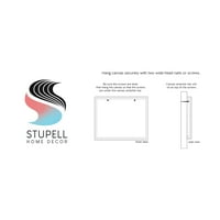 Stupell Industries Kuzey Kabin İfade Grafik Sanat Galerisi Sarılmış Tuval Baskı Duvar Sanatı, Tasarım Lil 'Rue