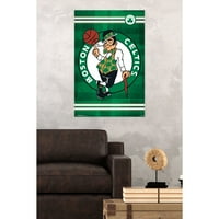 Boston Celtics 22 34 Logo Takım Posteri - Bedensiz