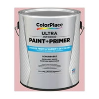 ColorPlace Ultra İç Cephe Boyası ve Astarı, Kızaran Pembe, Düz, Galon