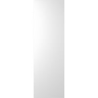 Ekena Millwork 12 W 77 H Gerçek Fit PVC Hastings Sabit Montajlı Panjurlar, Beyaz