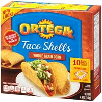 Ortega Tam Tahıllı Mısır Taco Kabukları