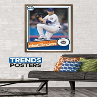 New York Mets-Jacob deGrom Duvar Posteri, 22.375 34