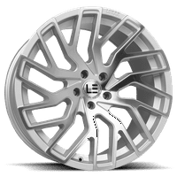 LE Alaşım Jantlar LUXLE 5X114. + 73. Gümüş Makine Yüzü