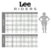 Lee Riders kadın Artı Boyutu Şekil Yanılsamalar Midrise Bootcut Jean