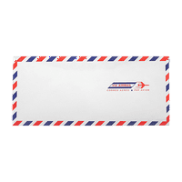 LUXPaper Normal Zarflar, 1 2, Havayolu, 1000 Paket