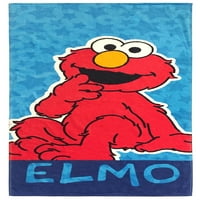 Susam Sokağı Elmo Plaj Havlusu