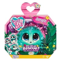 Küçük Canlı Evcil Hayvanlar Scruff-a-Luvs - Jungle - Peluş Gizemli Kurtarma Hayvanı