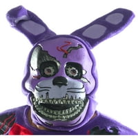 Freddy'de beş Gece - Kabus Bonnie Yetişkin PVC Maske Tek Beden