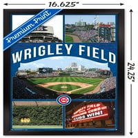 Chicago Cubs-Wrigley Alanı Duvar Posteri, 14.725 22.375