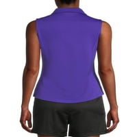 UPF 30 Beden XS-XXL Ben Hogan Kadın Kolsuz Performans Polo Gömlek