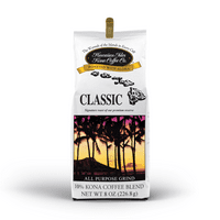 Hawaii Adaları% 10 Kona Klasik Kahve Karışımı 8. oz