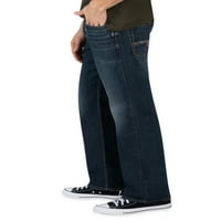 Gümüş Jeans A.Ş. Erkek Gordie Bol Kesim Düz Paça Kot Pantolon, Bel ölçüleri 28-44