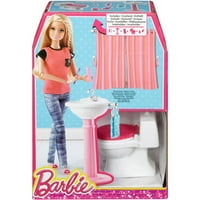Barbie Tuvalet Takımı Mobilya