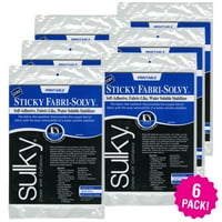 Somurtkan Yapışkan Fabri-Solvy Sabitleyici 8.5 X11 sayısı, Çoklu Paket 6