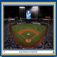 Kansas City Royals - Kauffman Stadyumu Duvar Posteri, 14.725 22.375