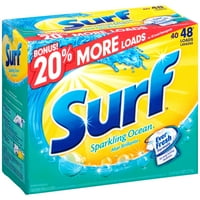 Surf® Köpüklü Okyanus® Toz Çamaşır Deterjanı 62. oz. Kutu
