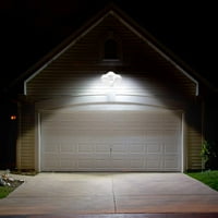 LED güvenlik ışığı hareket sensörlü LED projektör Açık garaj ışığı 250W Değiştirme 30W 3400lm 5000K