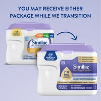 Similac Pro-Bağışıklık Desteği için 2'-FL HMO, 20,1 oz Küvetli Hassas Karınlar için Total Comfort Pudra Bebek Formülü