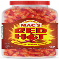 Mac'in Kırmızı Sıcak Çıtır Peynirli Çubukları, 16. oz Teneke Kutu