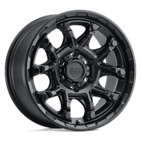 Siyah Gergedan Döküm Alüminyum Jant BRARK 17X8. 6X5. M-BLK , 1785ARK-86140M12