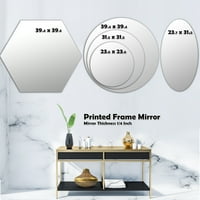 Designart 31.5 23.7 Modern Duvar Aynası