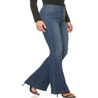 Sofia Vergara'dan Sofia Jeans Kadın Melisa Süper Yüksek Belli Flare Jeans